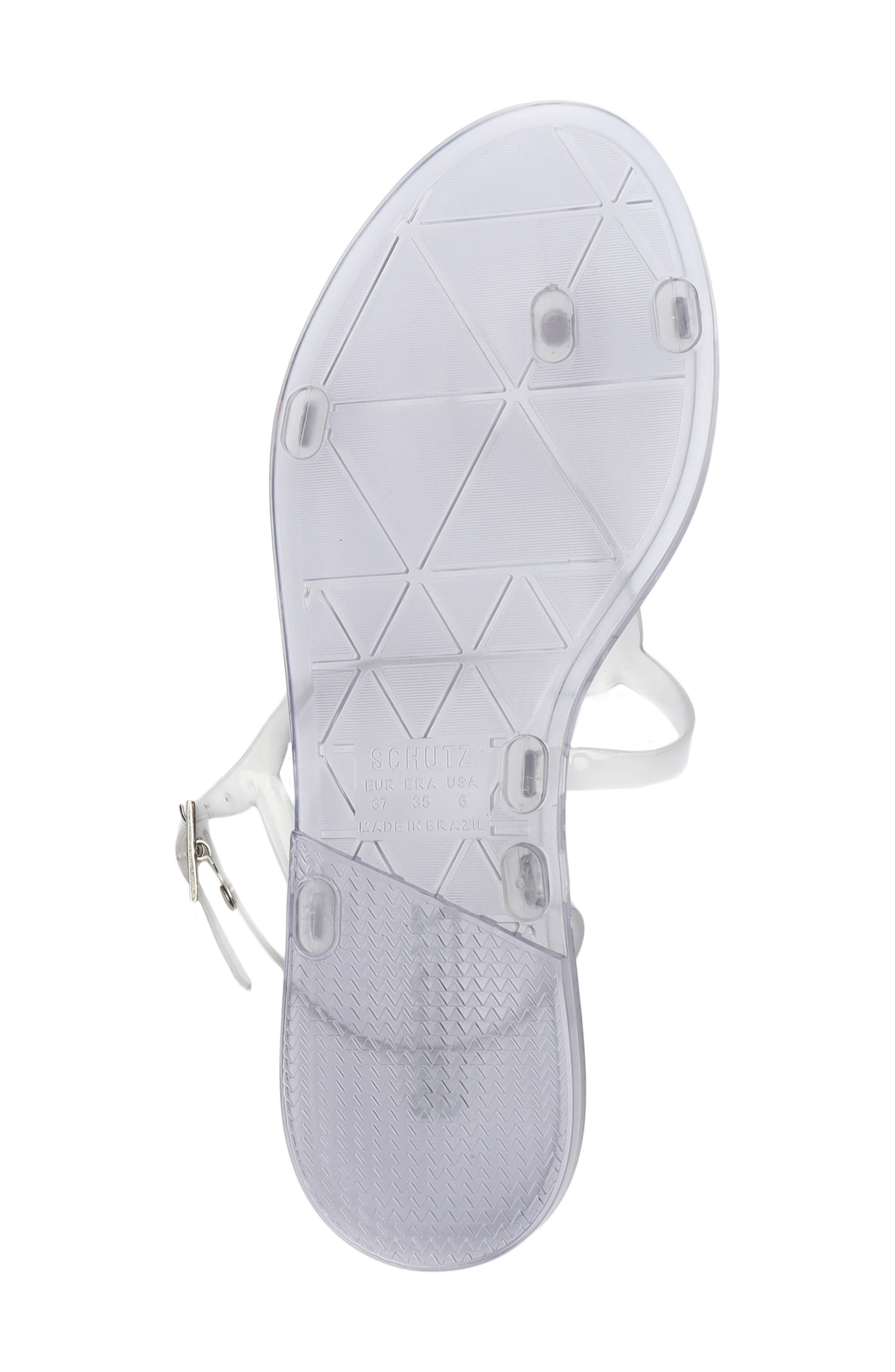 Tanner Sandal, Alternate, color, TRANSPARENTE