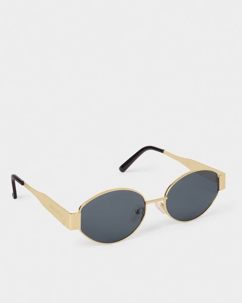 Siena Sunglasses in Matte Gold