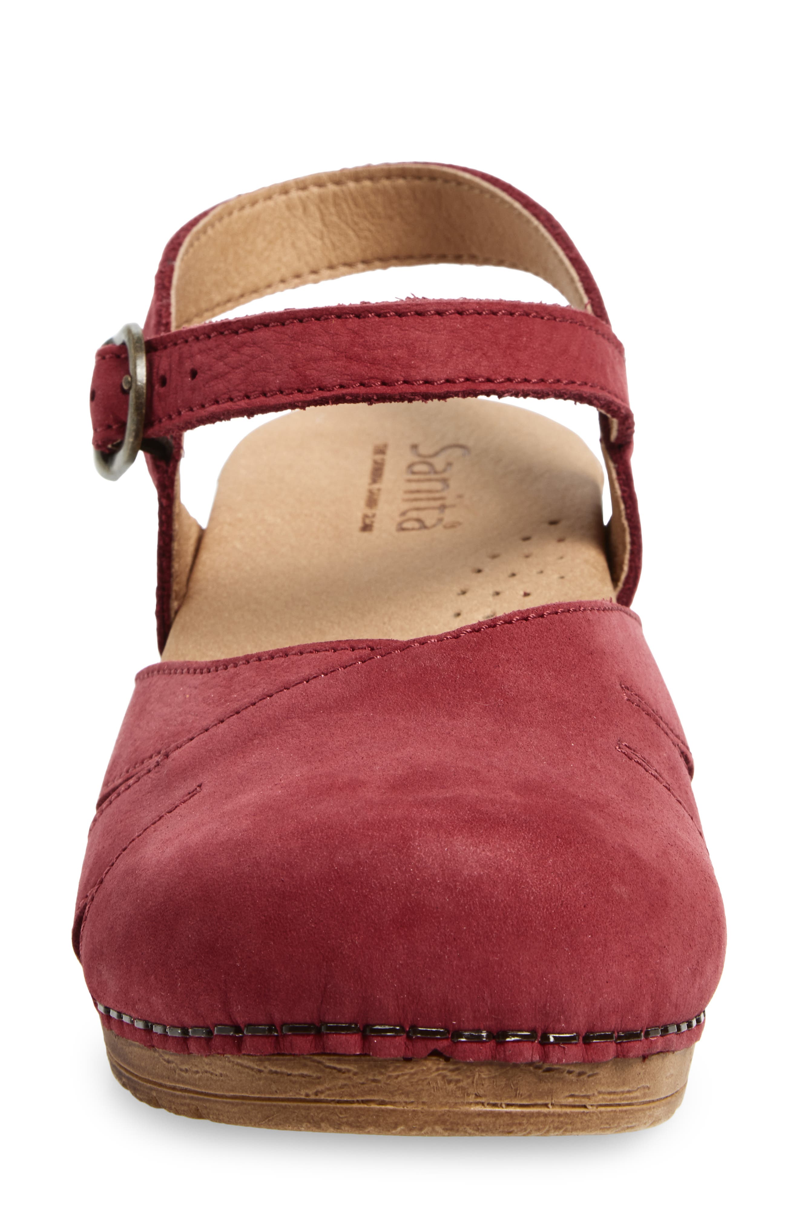 Sanita Margrethe Sandal, Alternate, color, Red