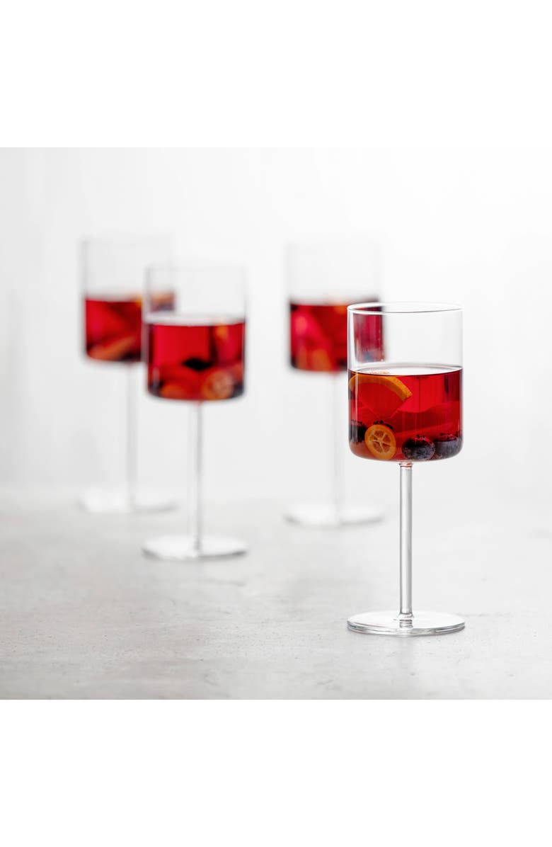 Zwiesel Glass Schott Zwiesel Modo Set of 4 Red Wine Glasses, Alternate, color, Clear