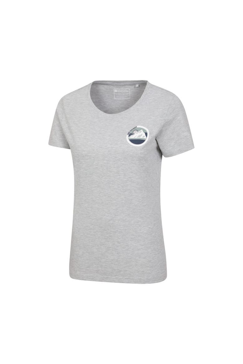 Lake District Tree Ring Natural T-Shirt, Alternate, color, Gray