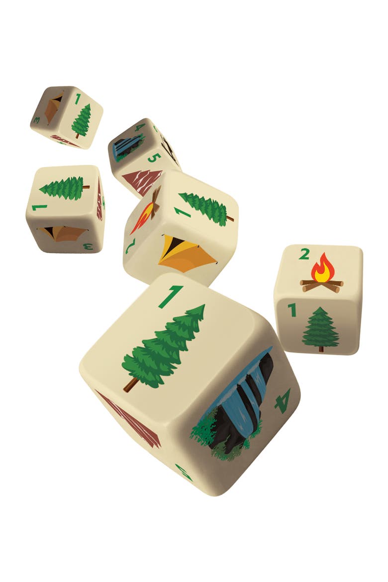 Jr. Ranger 6 Piece D6 Gaming Dice Set, Alternate, color, Multicolor