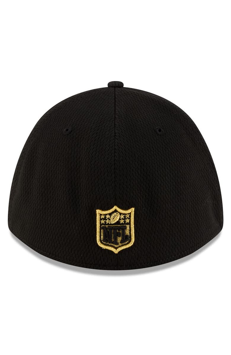 New Era Men's New Era Black New England Patriots Super Bowl LX 39THIRTY M-Crown Rope Flex Hat, Alternate, color, Black