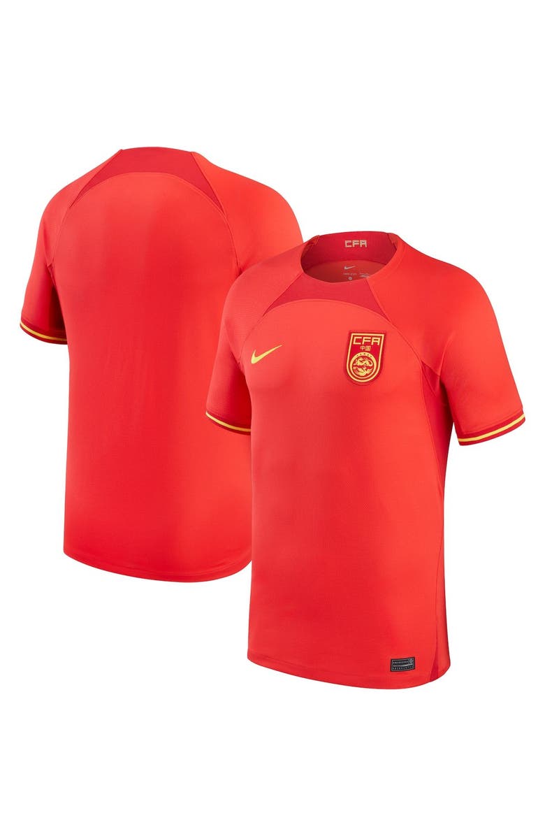 Nike Men's Nike Red China National Team 2022/23 Home Replica Jersey, Main, color, 