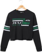 Junk Food Jets Retro Graphic Cropped Sweatshirt