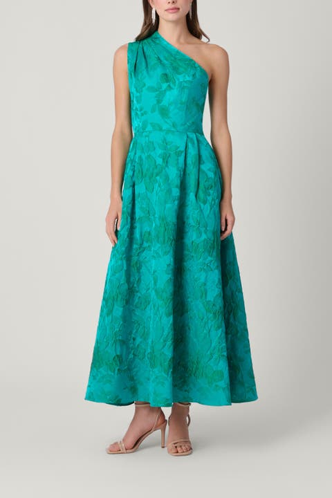 Floral Jacquard Helen Dress