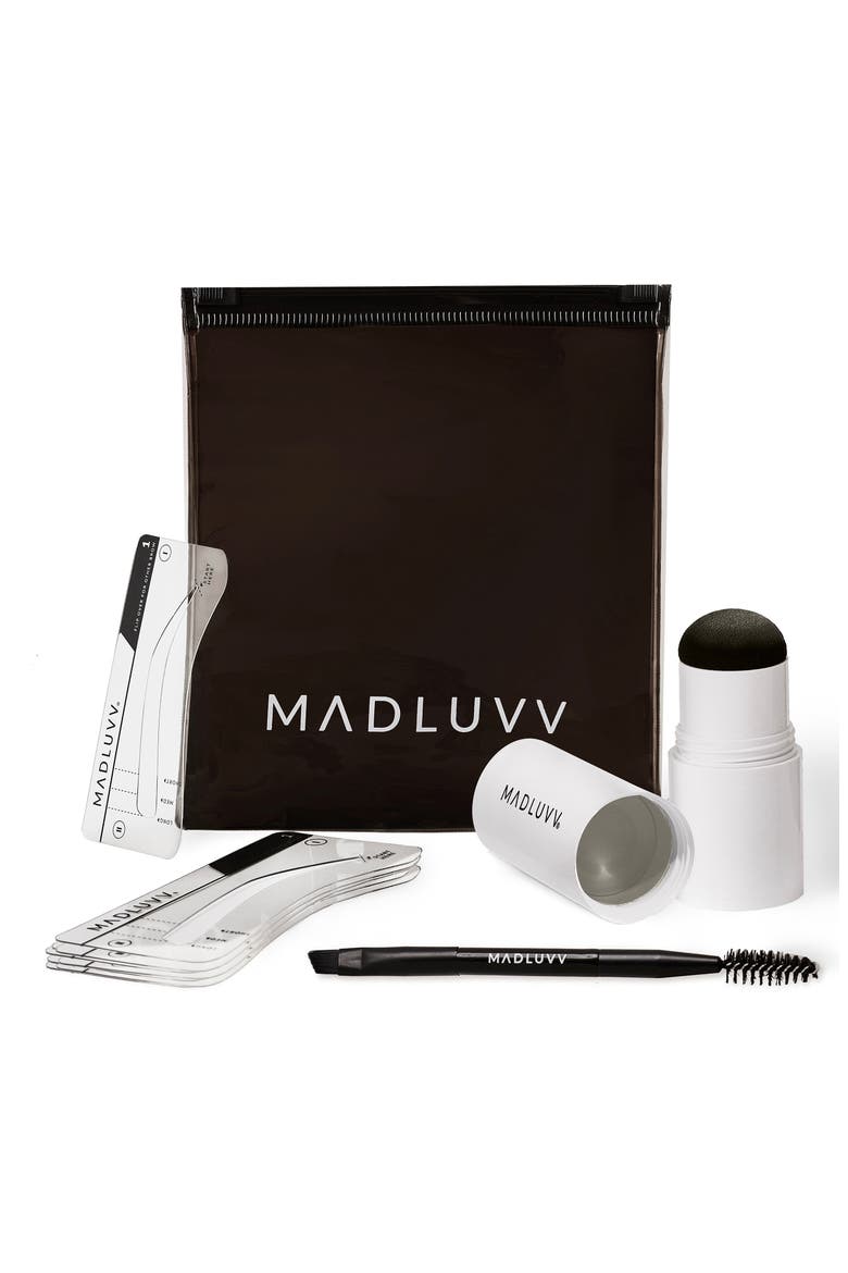 Brow Stamp Kit, Main, color, LIGHT GREY