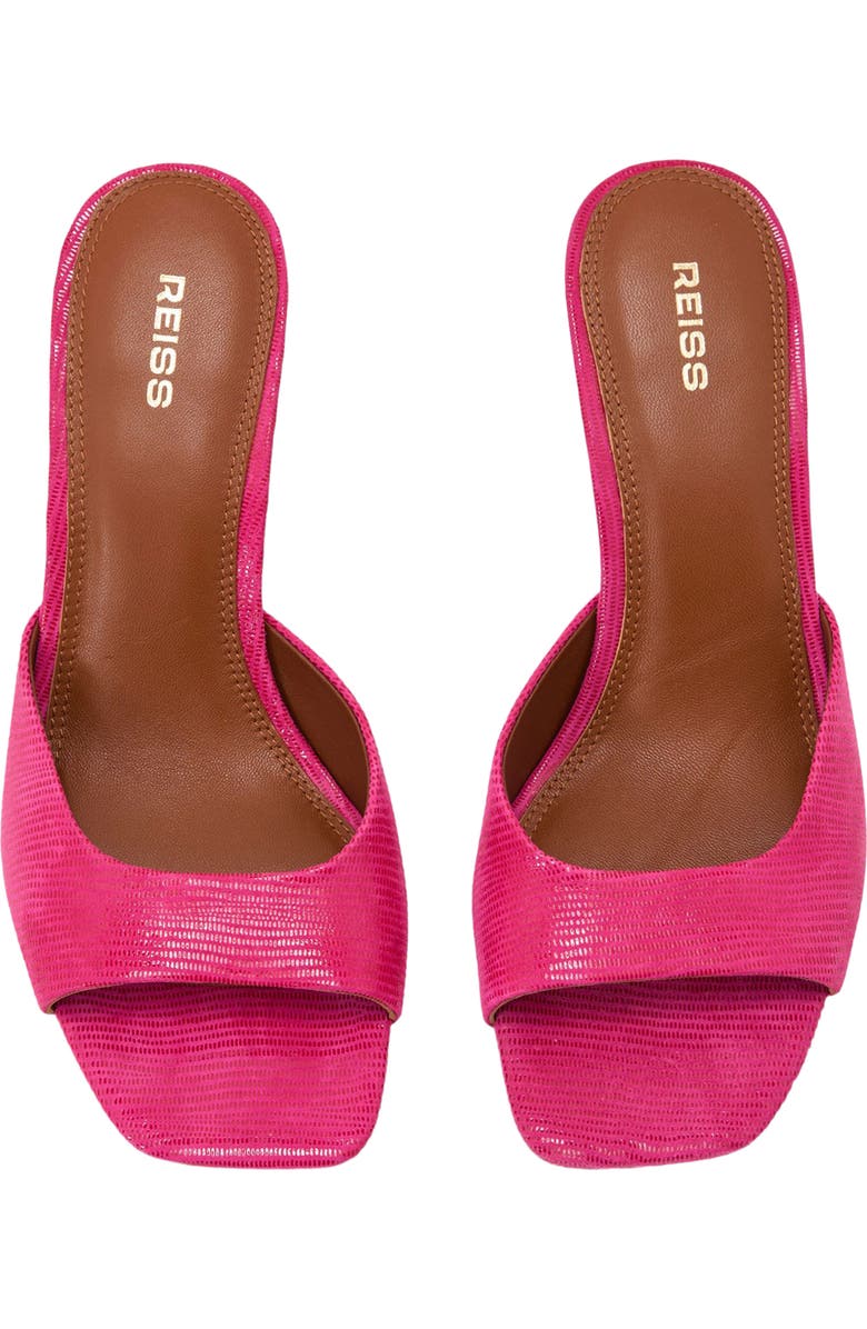 Reiss Yasmin Slide Sandal, Alternate, color, Pink