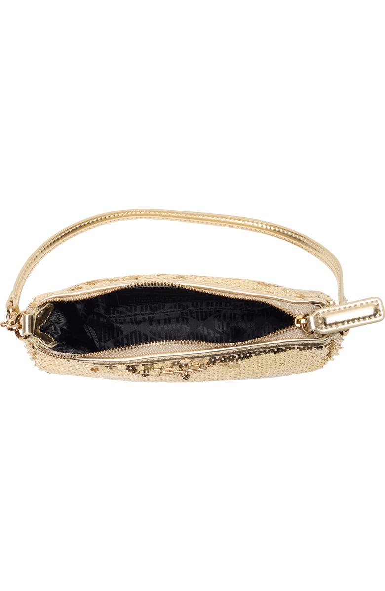 Kurt Geiger London Small Highgate Wristlet Bag, Alternate, color, Gold