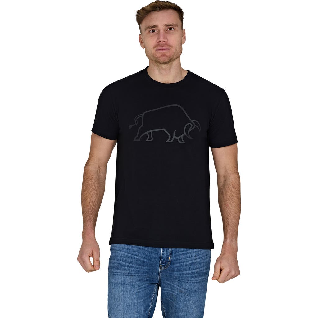 Raging Bull Highbuild T-shirt In Black