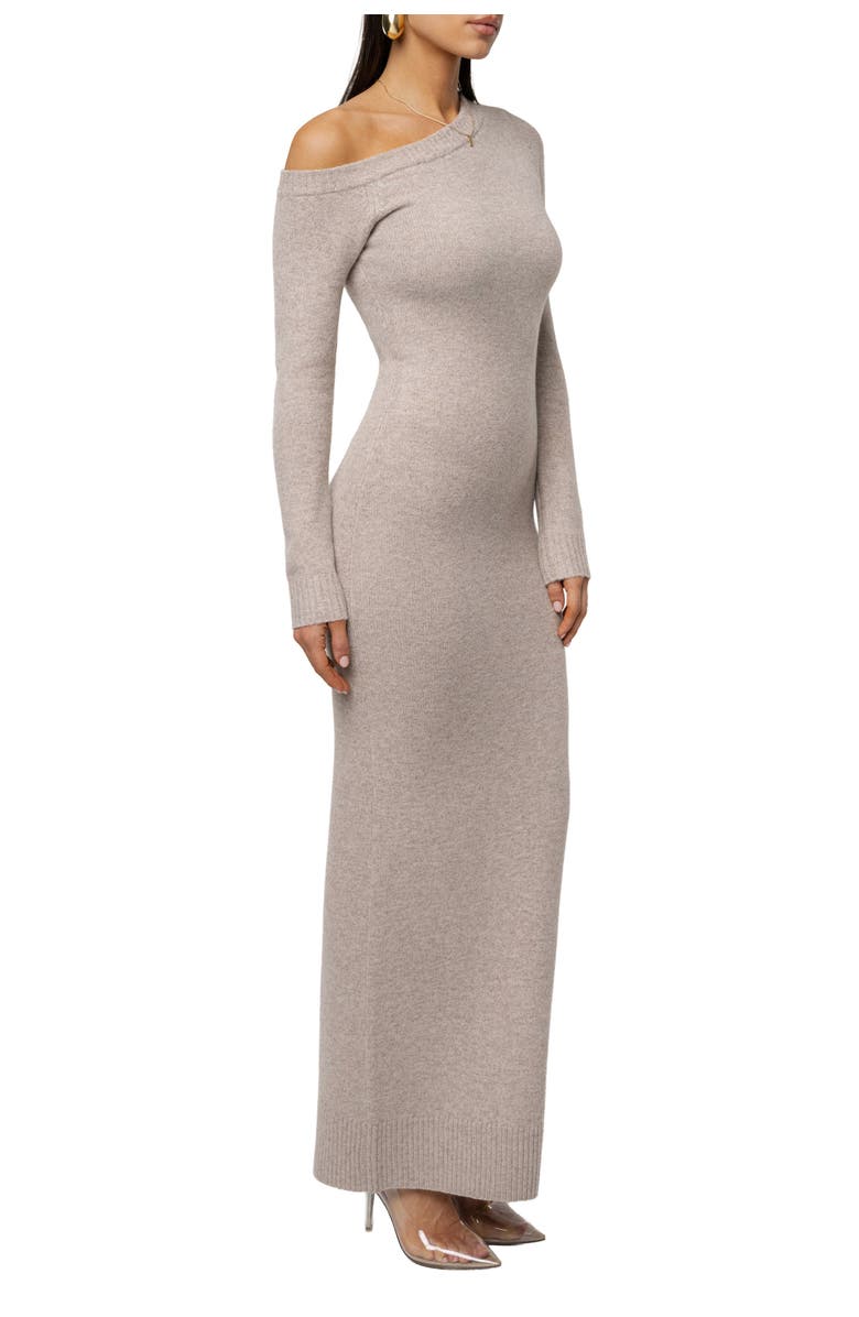 JLUXLABEL Fireside Knit Maxi Dress, Alternate, color, Beige