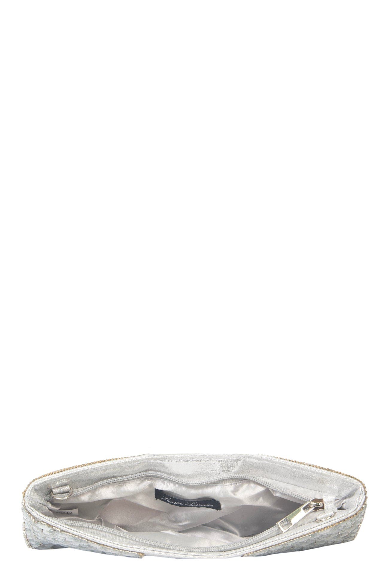Shiela Clutch, Alternate, color, SILVER