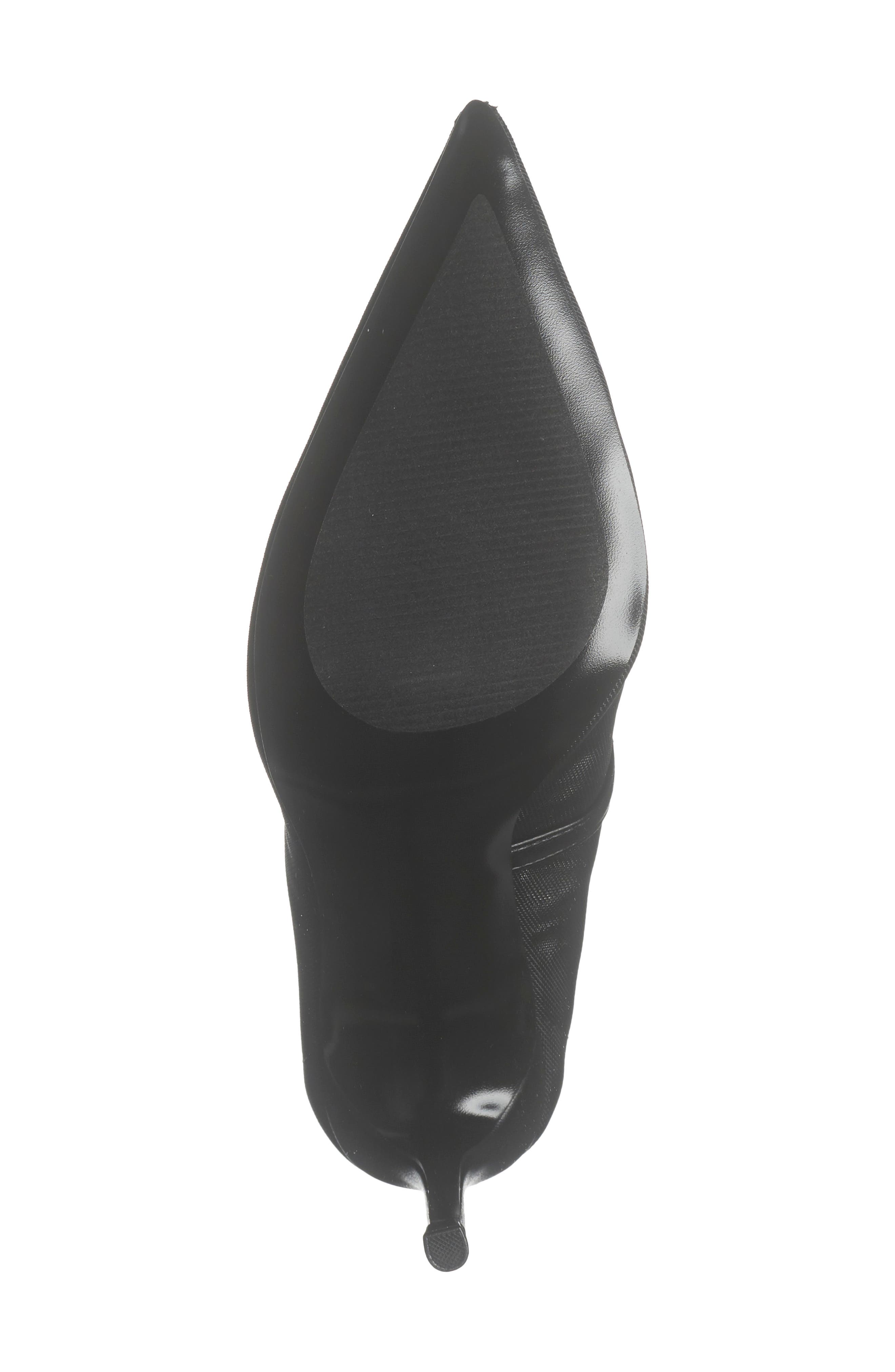 Steve Madden Nicoletta Mesh Pointed Toe Pump, Alternate, color, Black