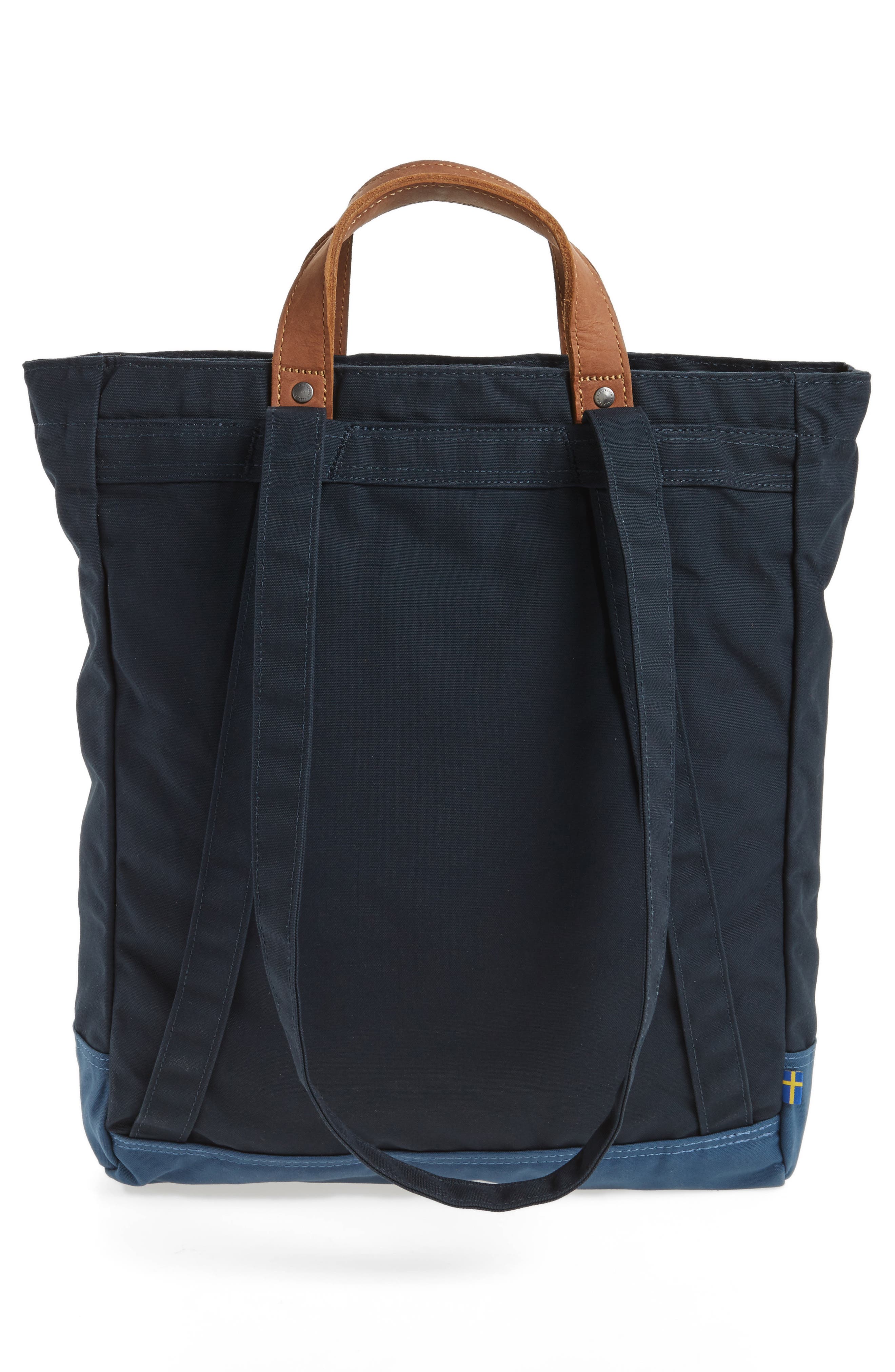Totepack No.1 Water Resistant Tote, Alternate, color, DARK NAVY/BLUE