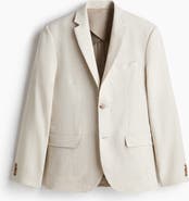 H&M Slim Fit Linen Jacket