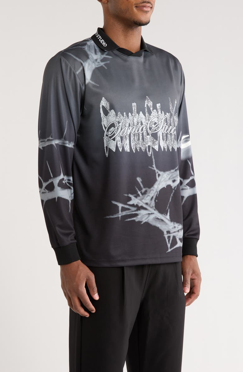 SANTO STUDIO Thorn Club Jersey - Ryan Sheckler Edition, Alternate, color, Black