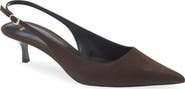 MANGO Monaco Pointed Toe Slingback Pump