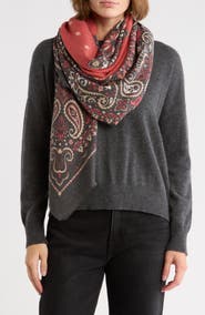 Vince Camuto Medallion Square Scarf