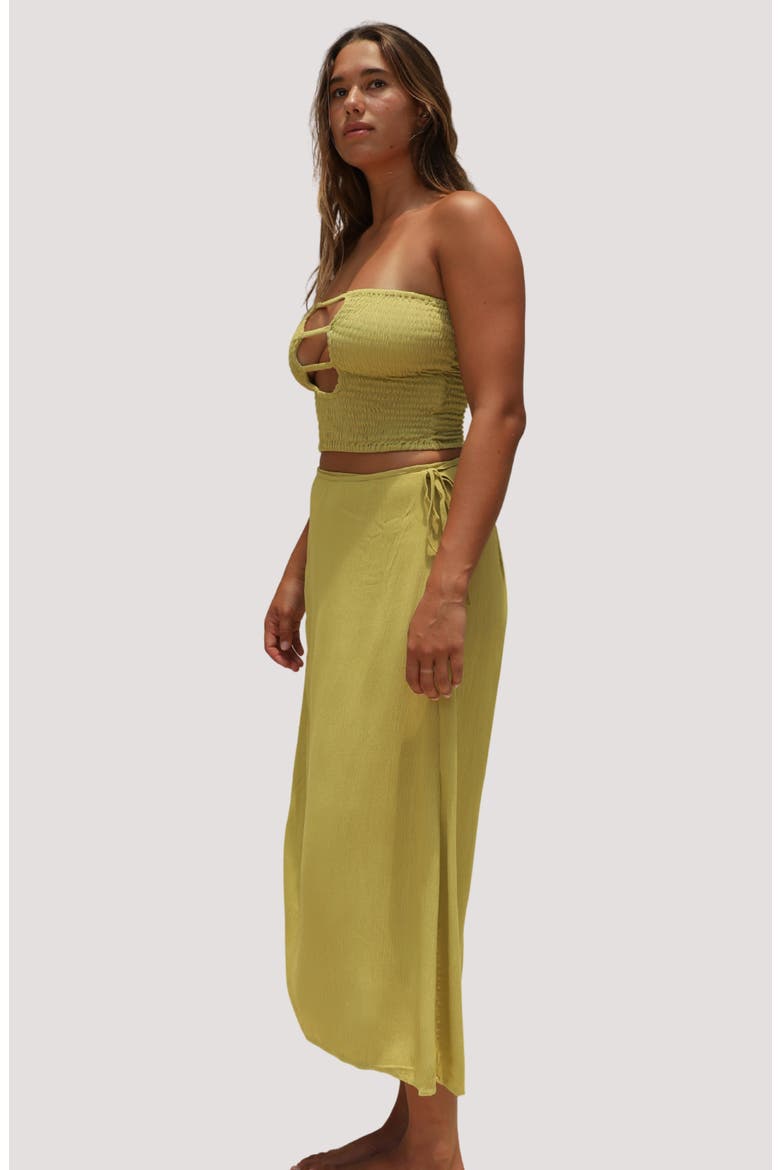 Holiday Midi Skirt, Alternate, color, SOFT SAGE