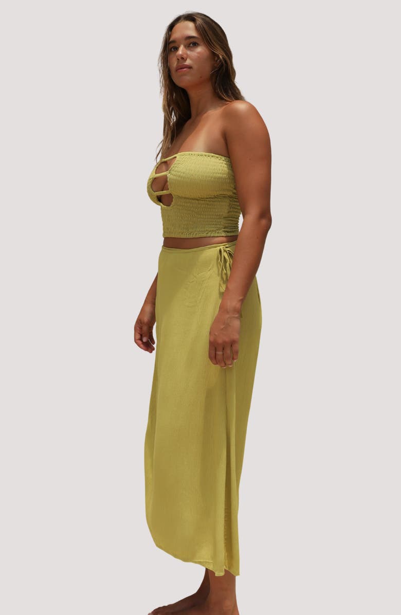 Stone Fox Holiday Midi Skirt, Alternate, color, 