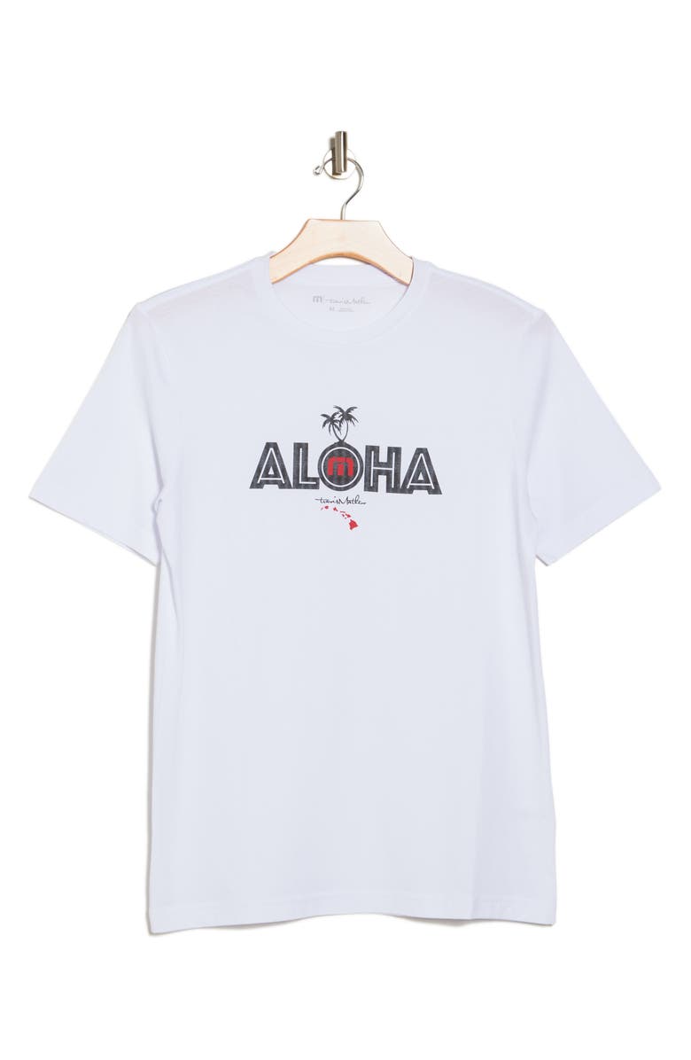 TravisMathew Sandbar 2.0 Graphic T-Shirt, Alternate, color, White