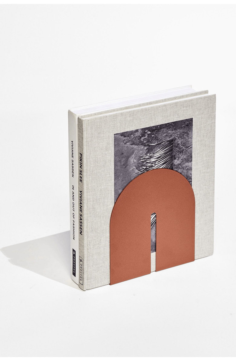 Tortuga Forma Dumbo Bookend Pair The Architect Series, Alternate, color, Rust