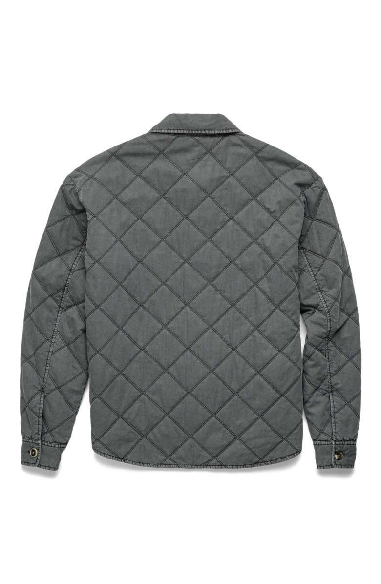 Surfside Supply Co. Lennon Quilted Shirt Jacket, Alternate, color, Iron Gate Grey