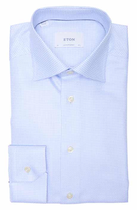 Contemporary Fit Houndstooth Dress Shirt