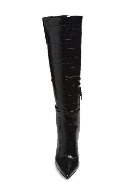 Steve Madden Nitro Knee High Boot In Black