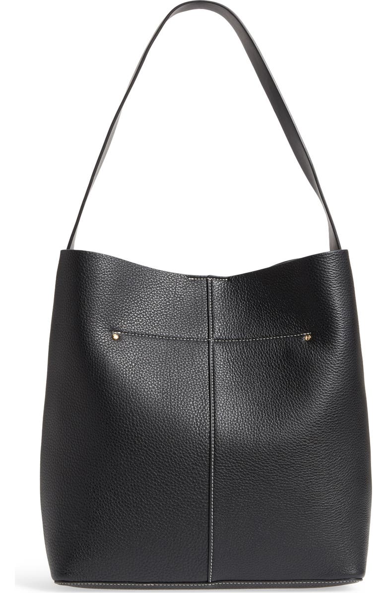 Frances Valentine Large Leather Shoulder Bag, Alternate, color,