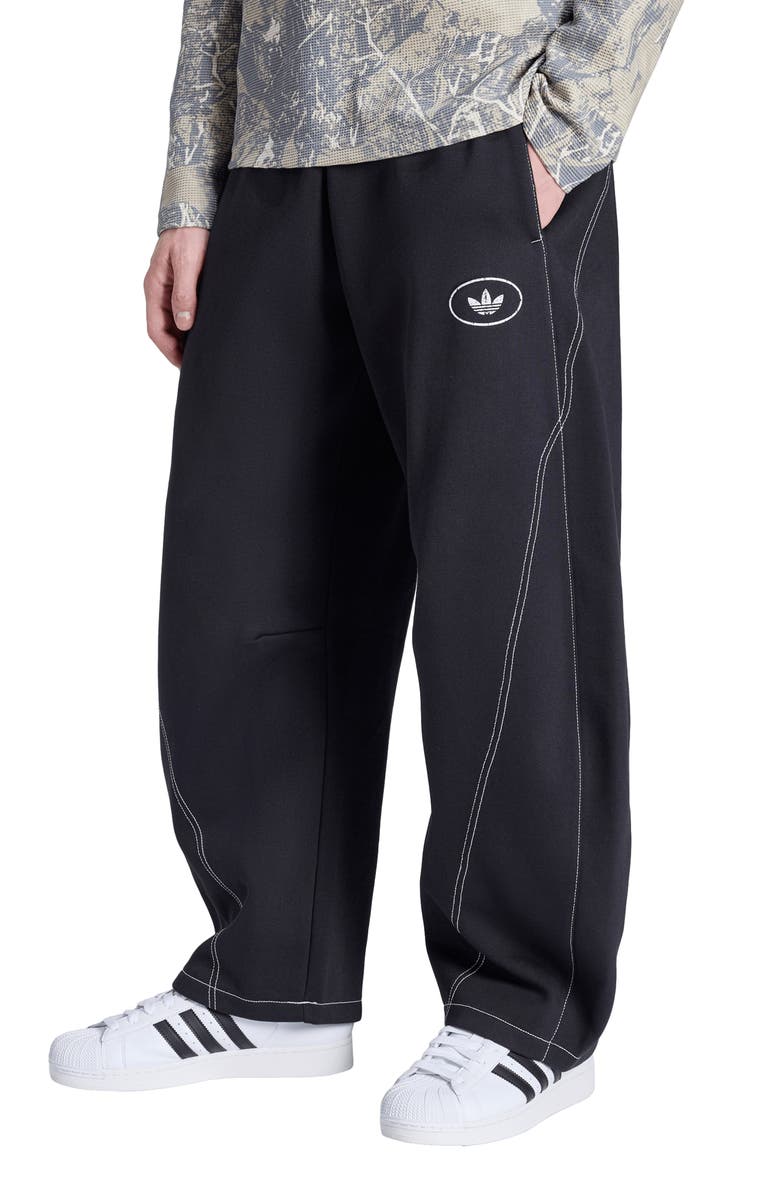 adidas Shoemaker Graphic Fleece Pants, Main, color, 