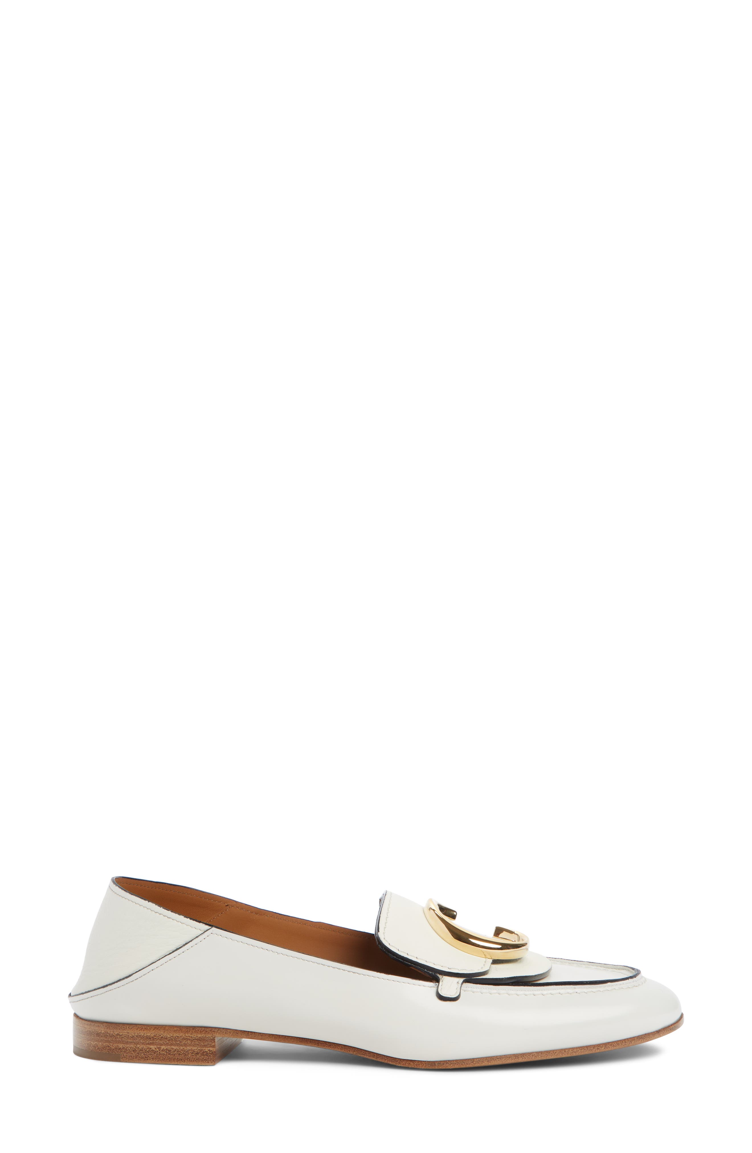 Story Convertible Loafer, Alternate, color, WHITE LEATHER