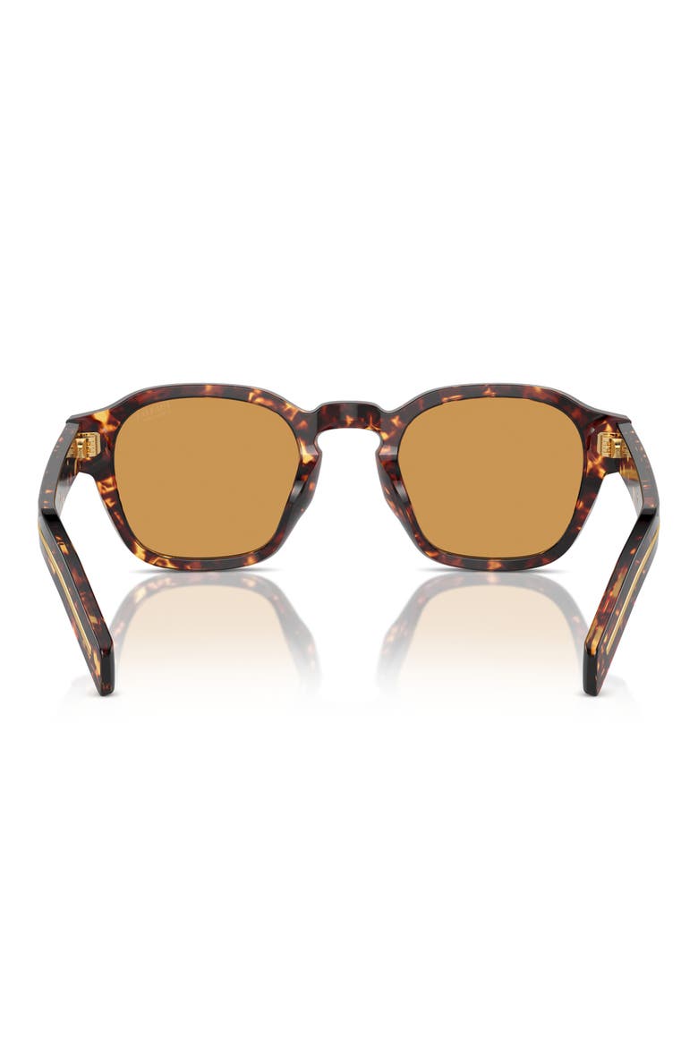 53mm Phantos Sunglasses, Alternate, color, BROWN