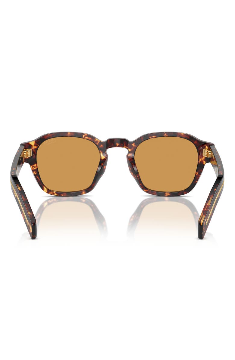 Prada 53mm Phantos Sunglasses, Alternate, color, Brown