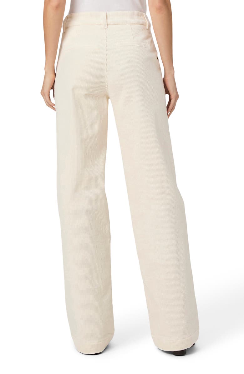 PAIGE Danielle Stretch Cotton Corduroy Pants, Alternate, color, Ivory
