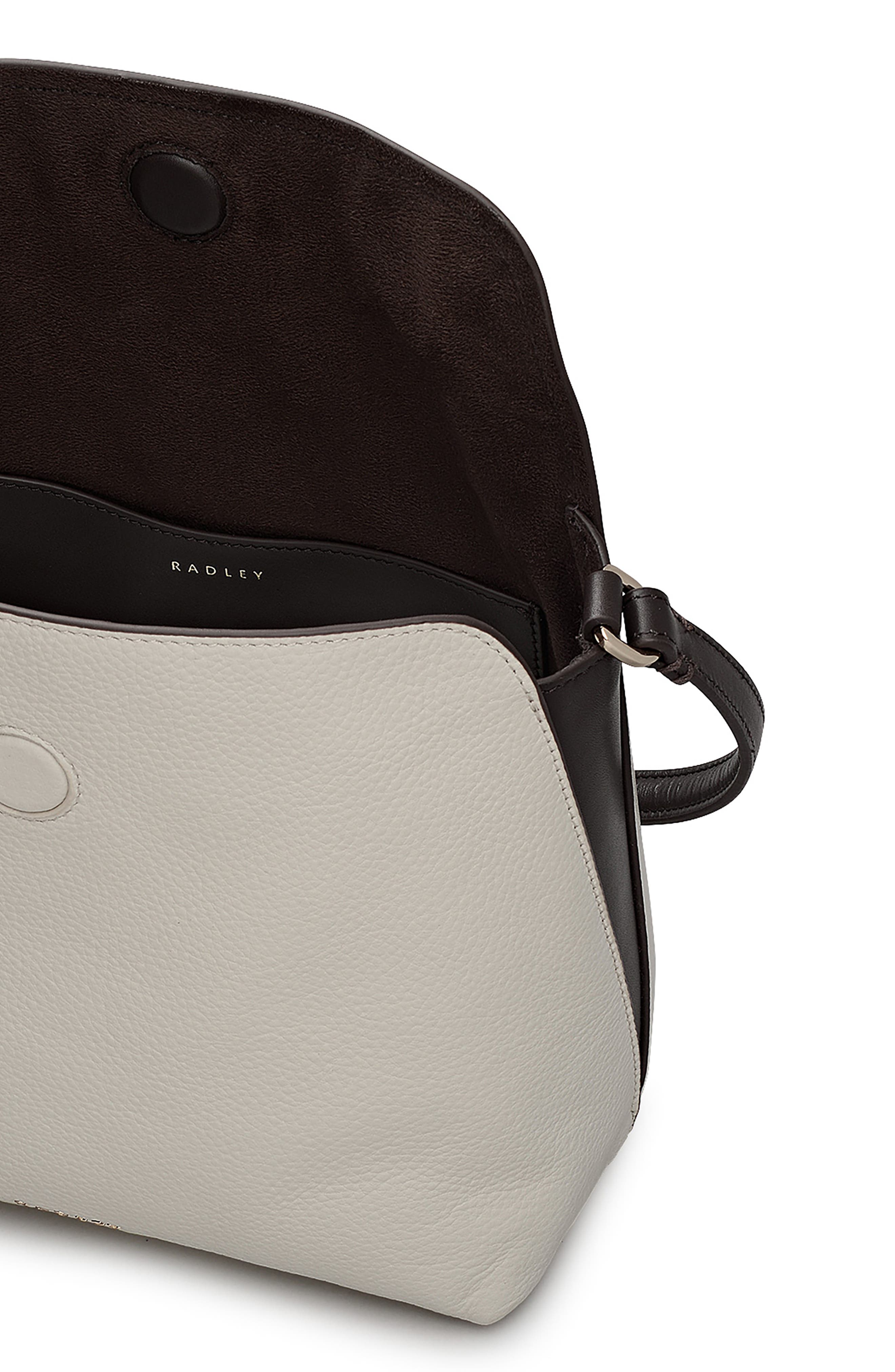 City Road Medium Colourblock Leather Crossbody, Alternate, color, SNOW