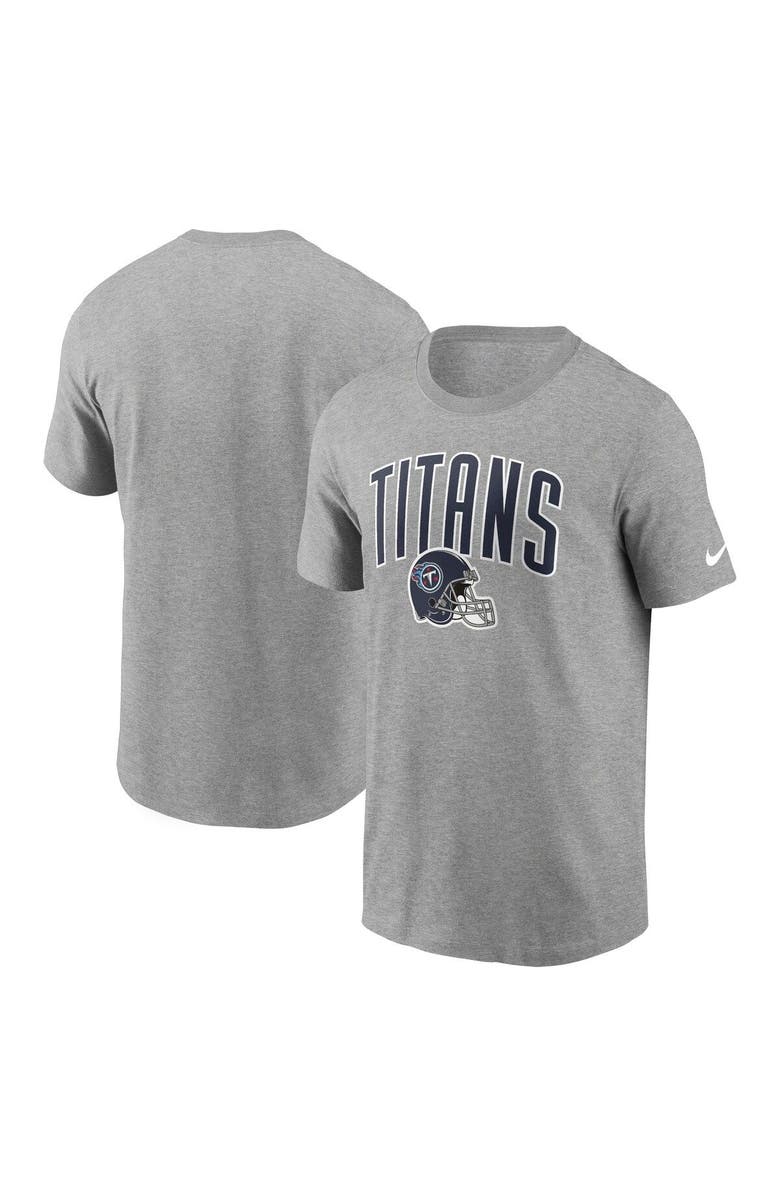 Nike Men's Nike Heathered Gray Tennessee Titans Team Athletic T-Shirt, Main, color, Heather Gray