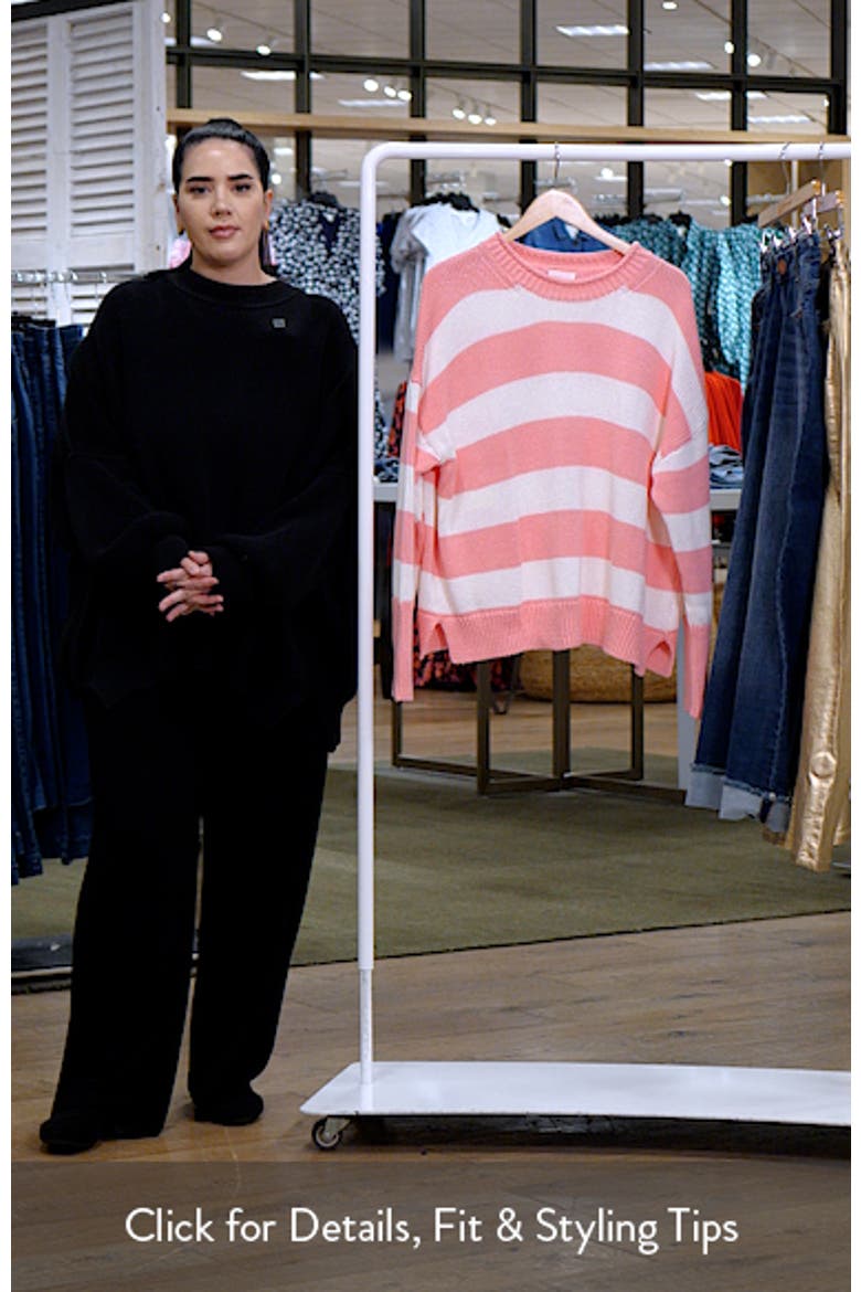 Stripe Roll Neck Sweater video