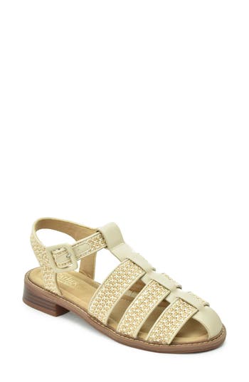 Catherine Catherine Malandrino Fisherman Sandal In Raffia