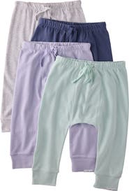 BUTTERBLU Kids' 4-Pack Assorted Joggers