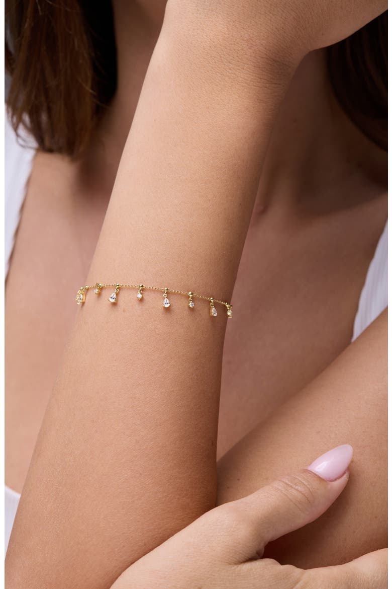 Mykonos Diamond Line Bracelet, Alternate, color, 18K YELLOW GOLD