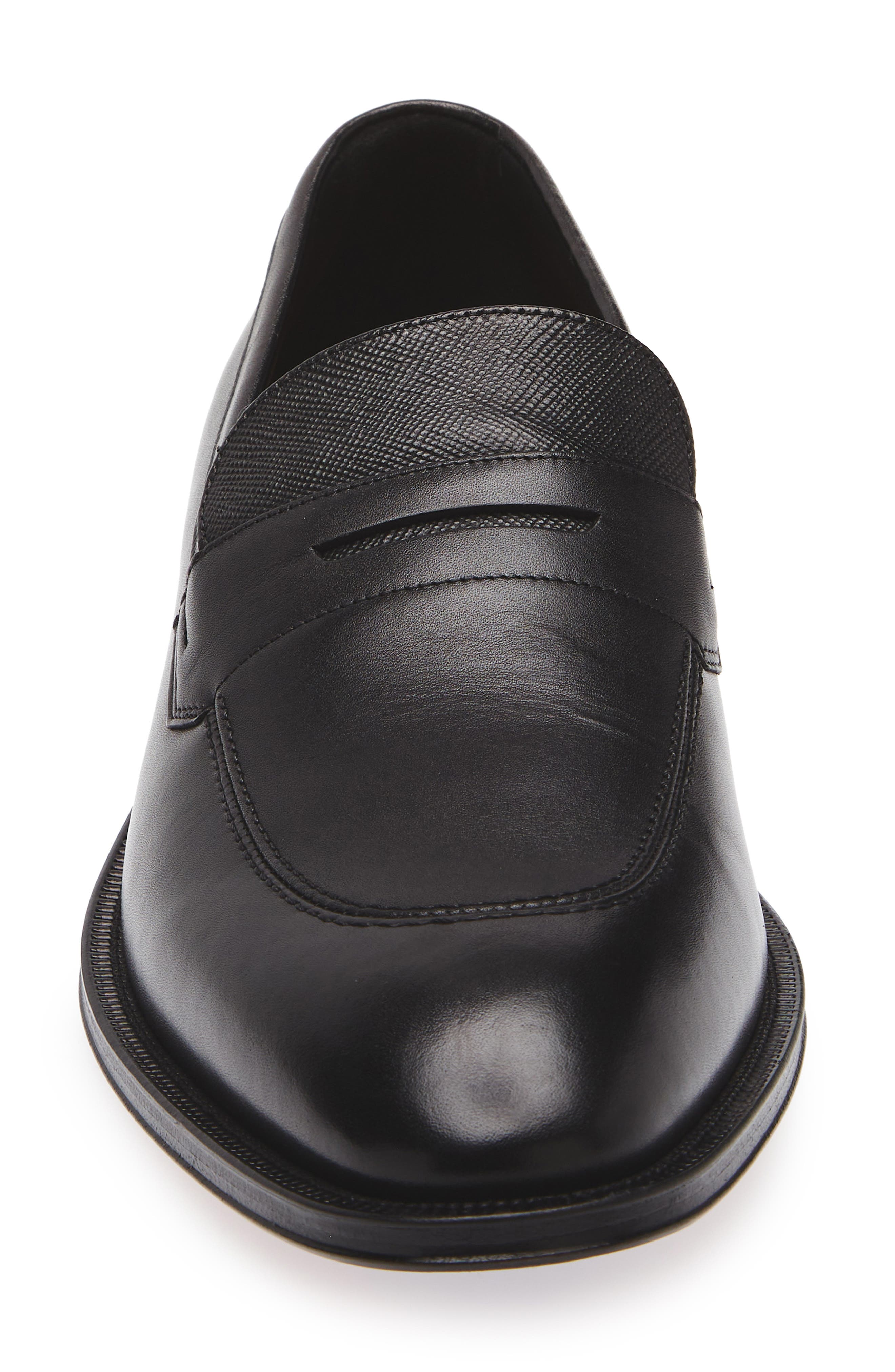 BOSS Derrek Leather Loafer, Alternate, color, 