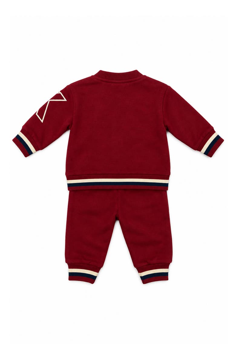 Kids' 2-Piece French Terry Sweatshirt & Pants Set, Alternate, color, RED