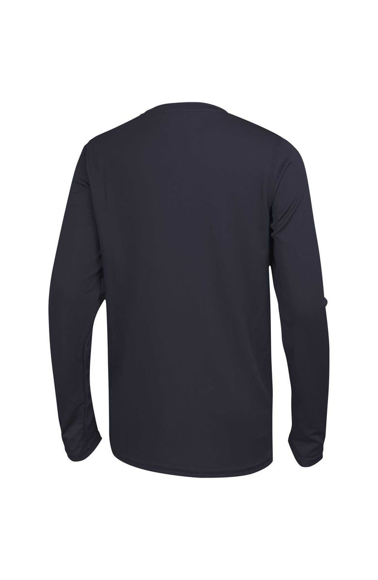 Outerstuff Men's Navy Chicago Bears Side Drill Long Sleeve T-Shirt, Alternate, color, 