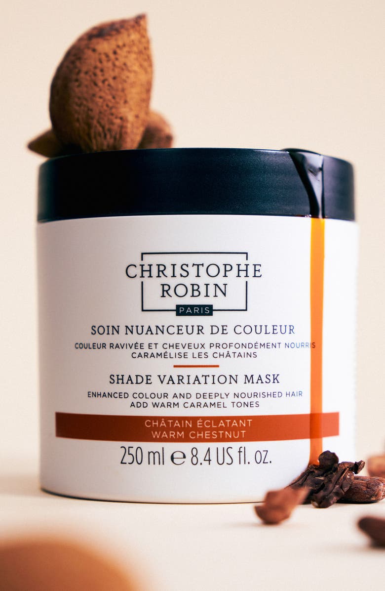 Christophe Robin Shade Variation Mask, Alternate, color, Warm Chestnut