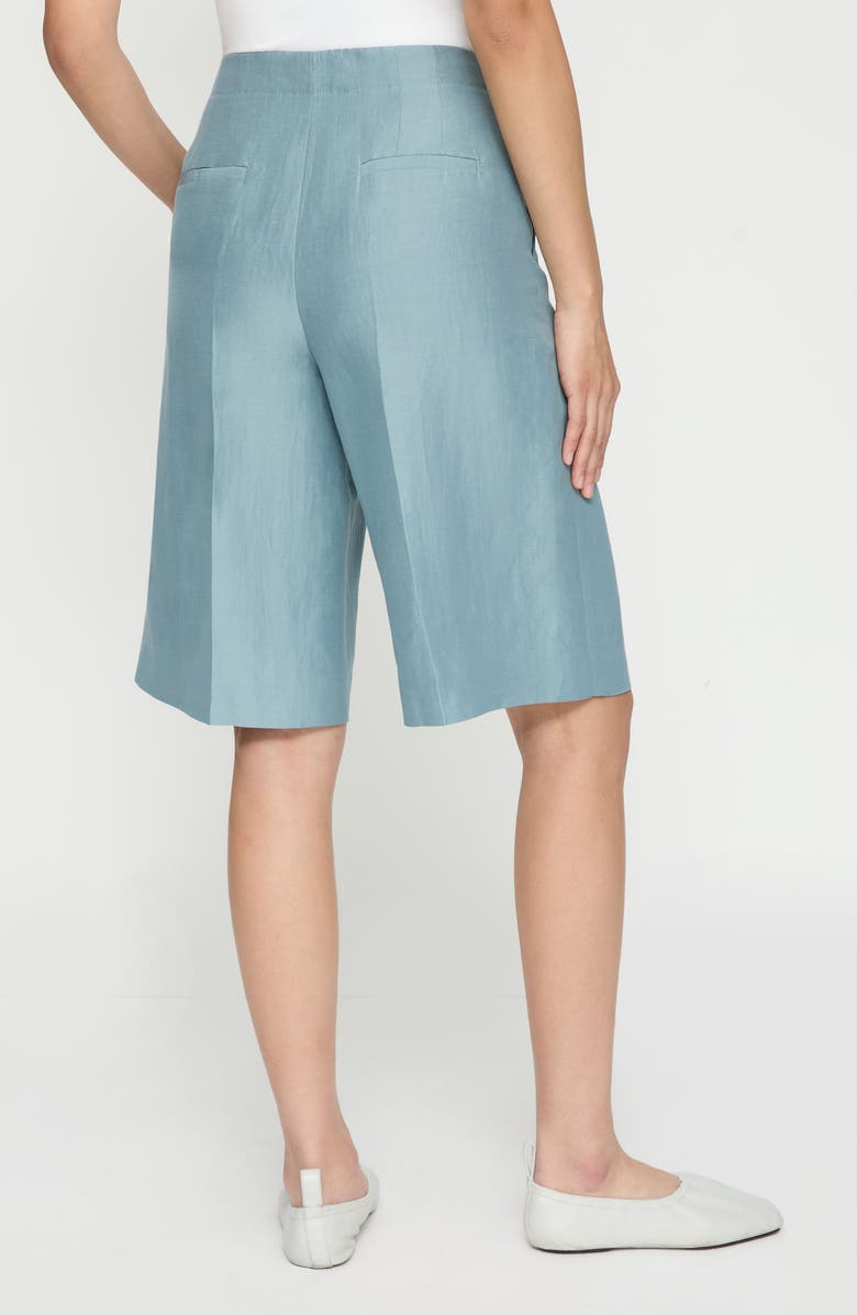 Lafayette 148 New York Ryerson Linen Blend Bermuda Shorts, Alternate, color,