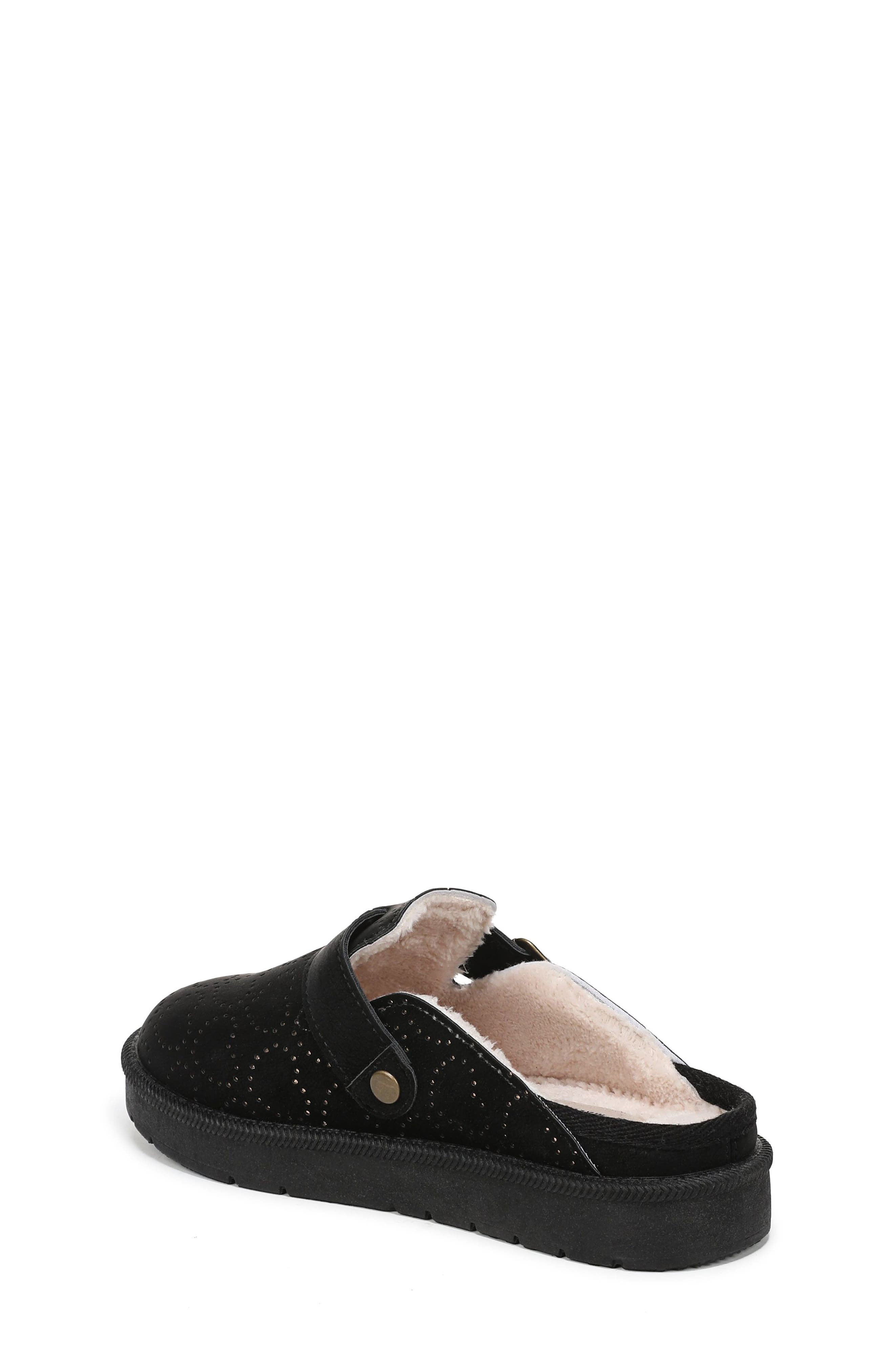 Kids' Monday Mule, Alternate, color, BLACK