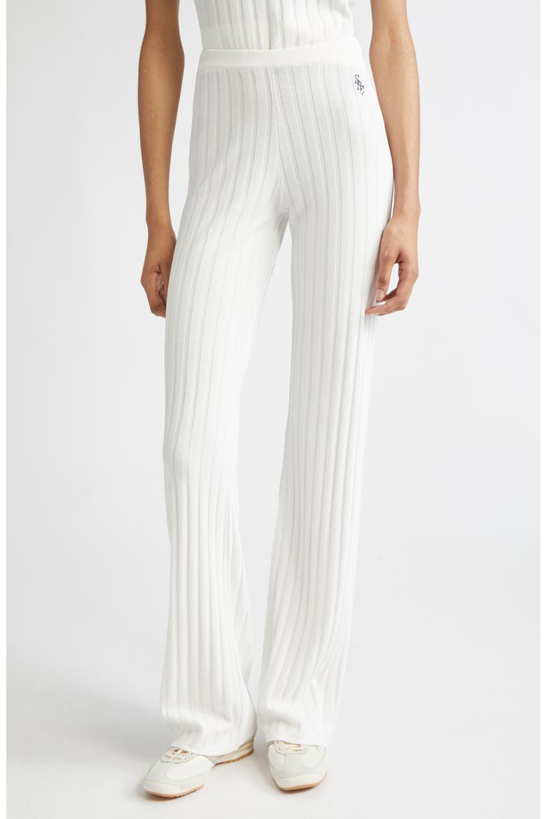 Rib Pants, Main, color, ECRU