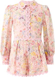 Marlo Kids Alanna Embroidered Romper
