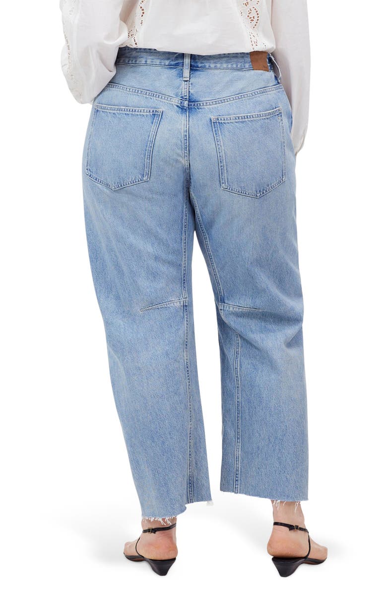 The Darted Barrel Leg Jeans